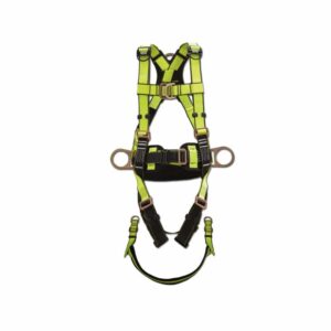 Arnés 4 puntos de anclaje con faja lumbar y silla